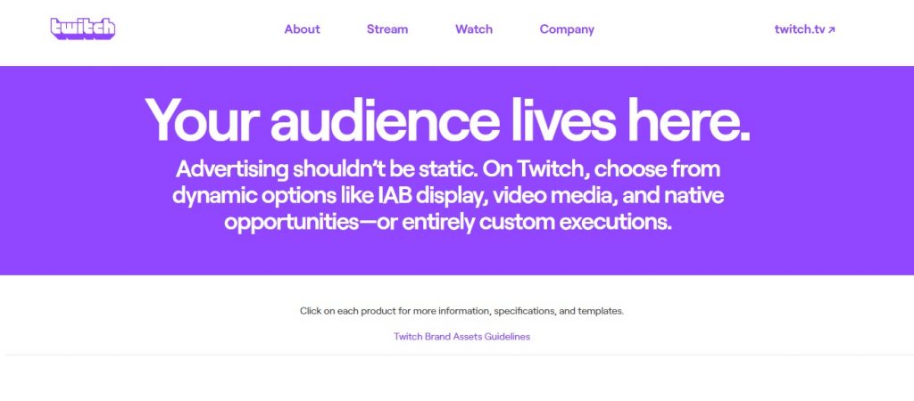 Twitch could be an effective advertising platform for some